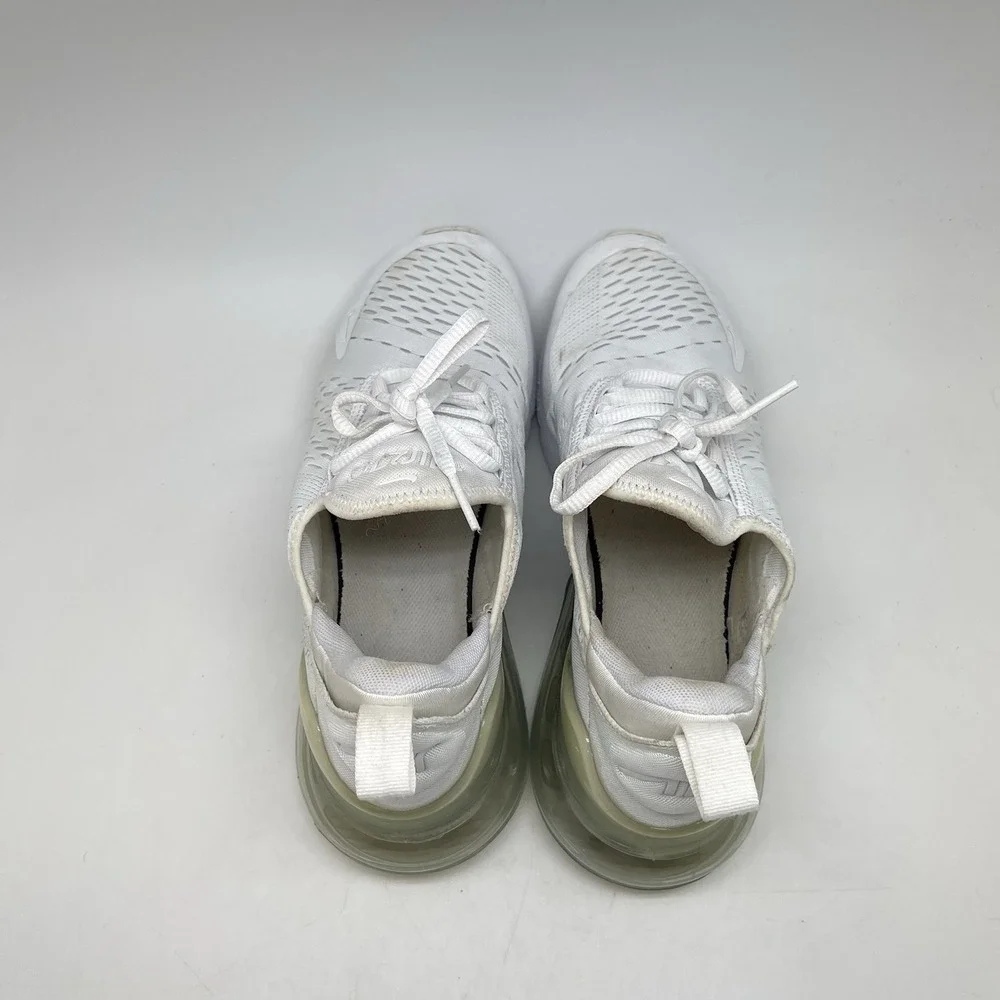 Nike Sneakers Youth 7Y Air Max 270 943345-103 White Athletic Running Casual Shoe
